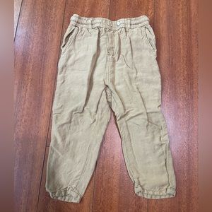 Zara Baby Linen Blend Pants 18/24 months